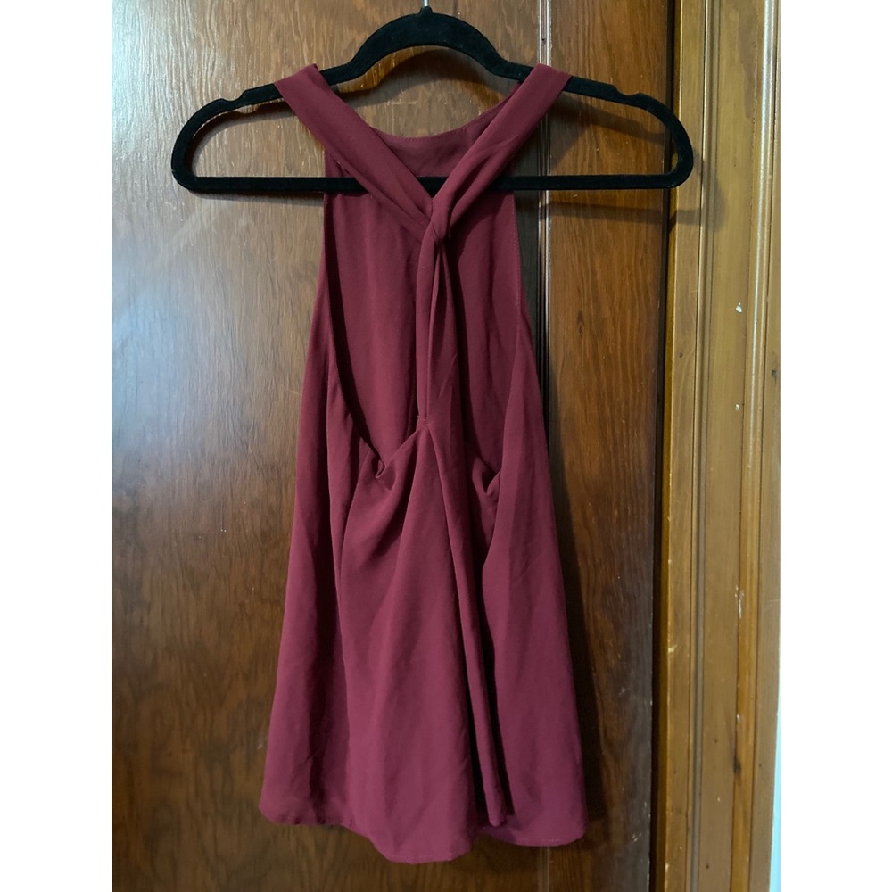 Deep Red Top - Picture 2 of 2